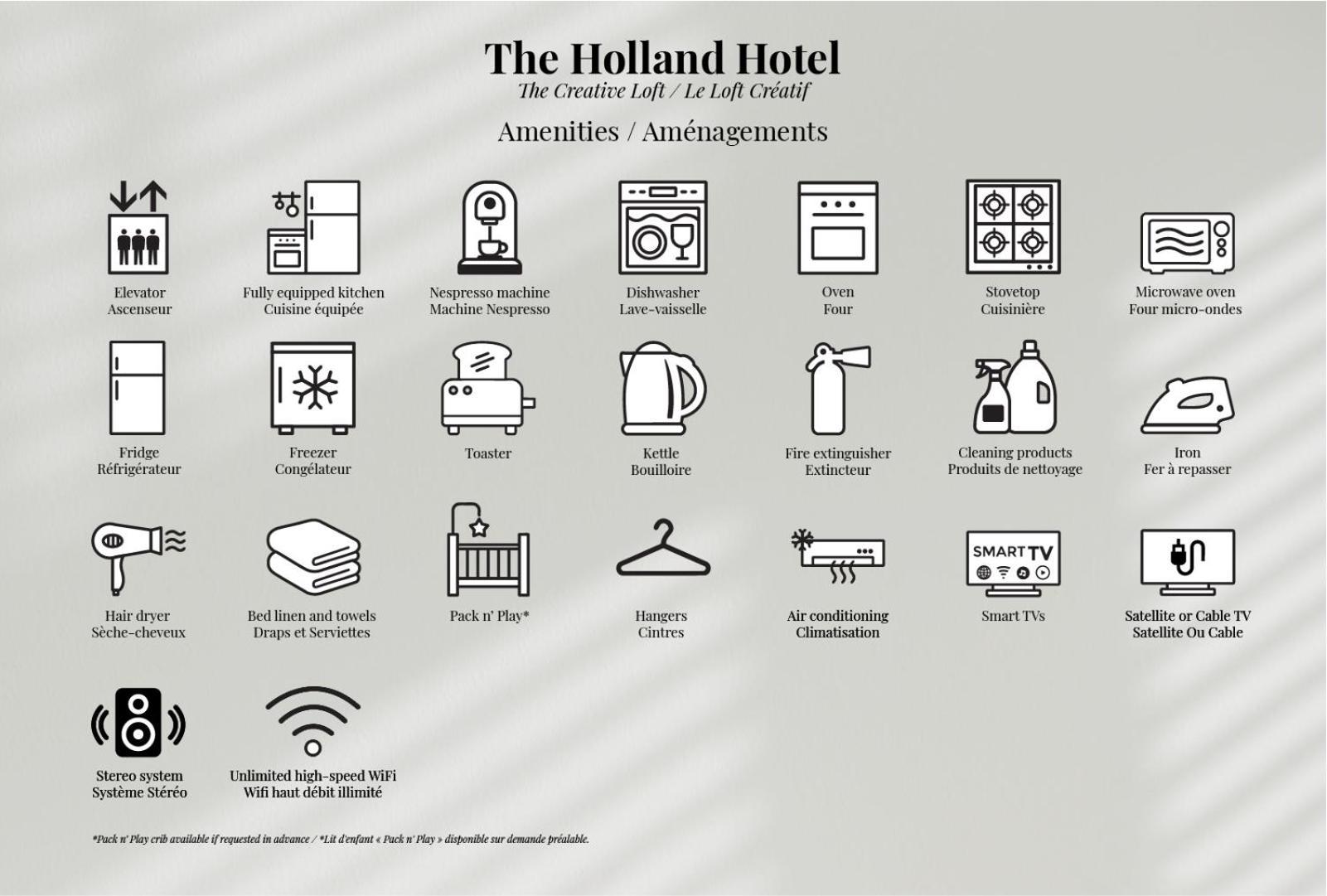 The Holland Hotel By Simplissimmo Montréal Oda fotoğraf